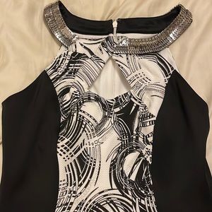 Fun dress perfect for holiday parties, clubs, or a nice night out.